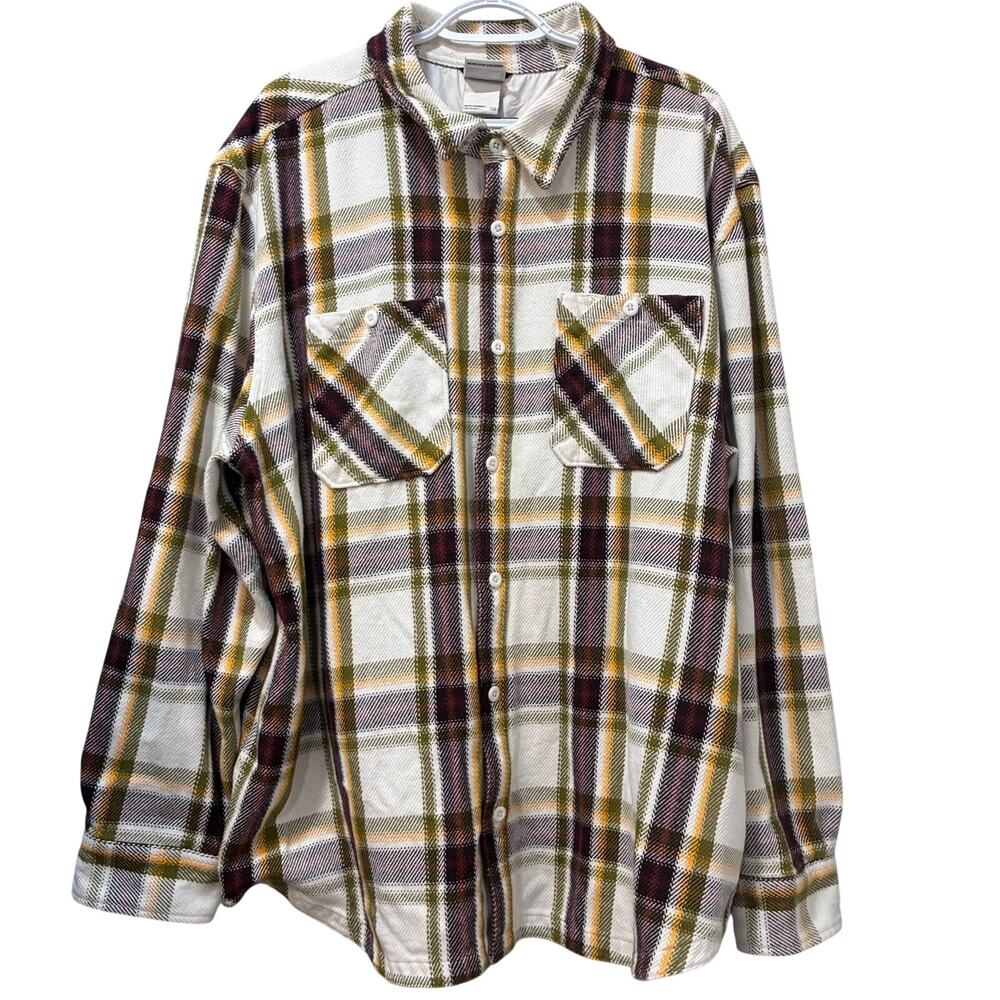 The North Face Men's Valley Twill Plaid Flannel Shirt 3XL